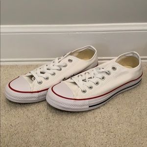 White Low Top Converse